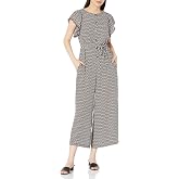 Max Studio Women's Crepe Flutter Sleeve Jumpsuit