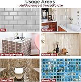 ISPAR Tile Grout Reviver 400g Grey Premixed Fast Drying Repair Kit Spatula view 6