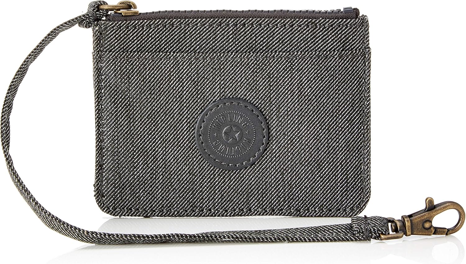 kipling leather purse