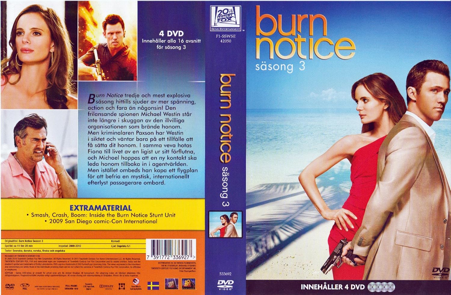 Burn Notice Die komplette Staffel/Season 3 DVD EUImport Deutsch