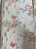 Sedona Designz Chinese Dragon Brocade Fabric by The