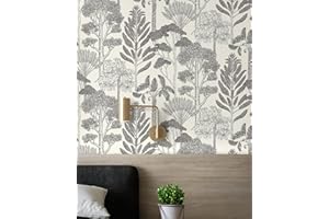 Lativo Forest Wallpaper Vintage Peel and Stick Wallpaper for Bathroom Waterproof Boho Contact Paper for Cabinets Self Adhesive Removable Wallpaper Bedroom Tree Wallpaper Vinyl Shelf Liner 17.3”×78.7”