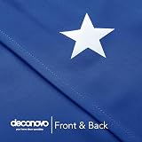 Deconovo Stars Foil Printed Thermal Eyelet Blackout Curtains Blue 46x54 Inch 1 view 5
