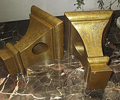 Amazon Com Drapery Sconces Curtain Rod Brackets Distressed Gold
