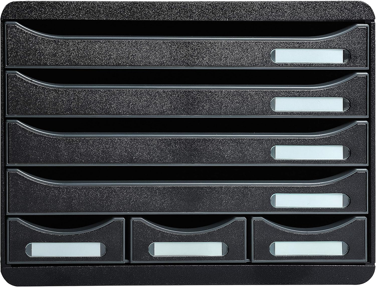 Exacompta, Ref 307714D, Store-Box Office Plus, 6 Drawer Set, 270 x 355 x 271mm in Size, 4 A4+ Drawers + 3 Accessory Drawers