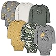 Gerber Baby Boys' 6-Pack Long-Sleeve Onesies Bodysuit