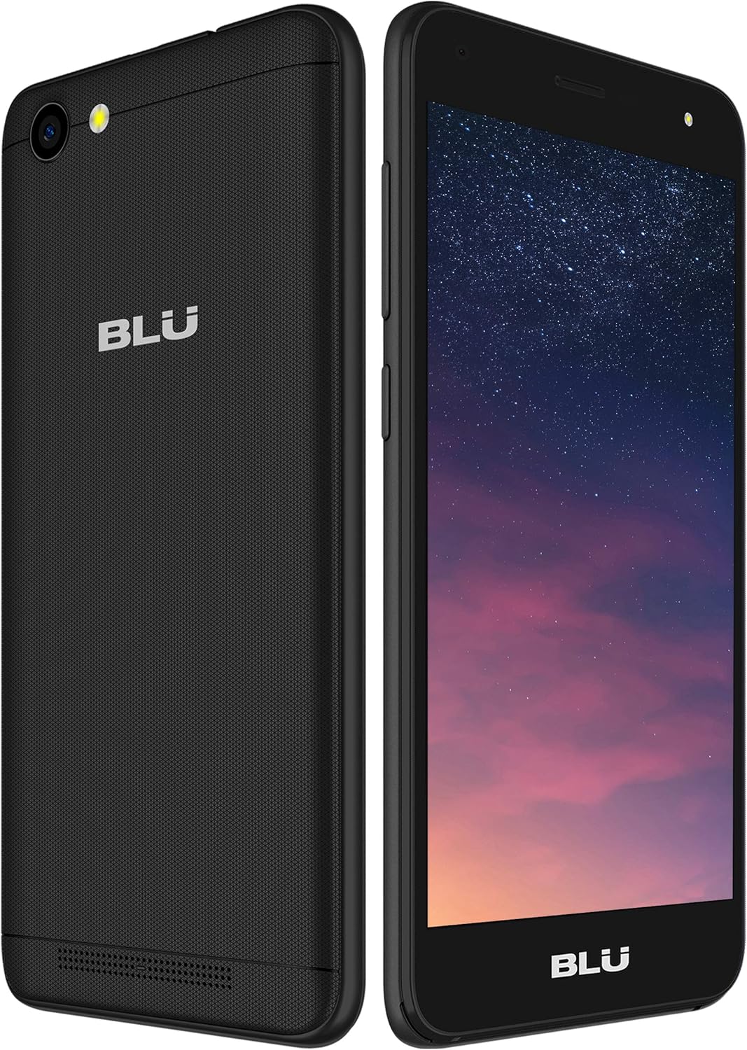 BLU Advance S5 HD – Unlocked Single Sim Smartphone, 16GB+1GB RAM -Black