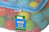 Tech Traders 100 Multi Coloured Soft Play Balls for Ball Pit with Storage Bag view 6