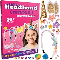 Eichhoo Cadeau fille 5 6 7 8 9 10 ans : kit de bricolage filles à partir de 6 12 ans jouets pour idées cadeaux bracelets ensemble bricolage pour filles 7 8 9 10 11 12 ans jouets pour enfants