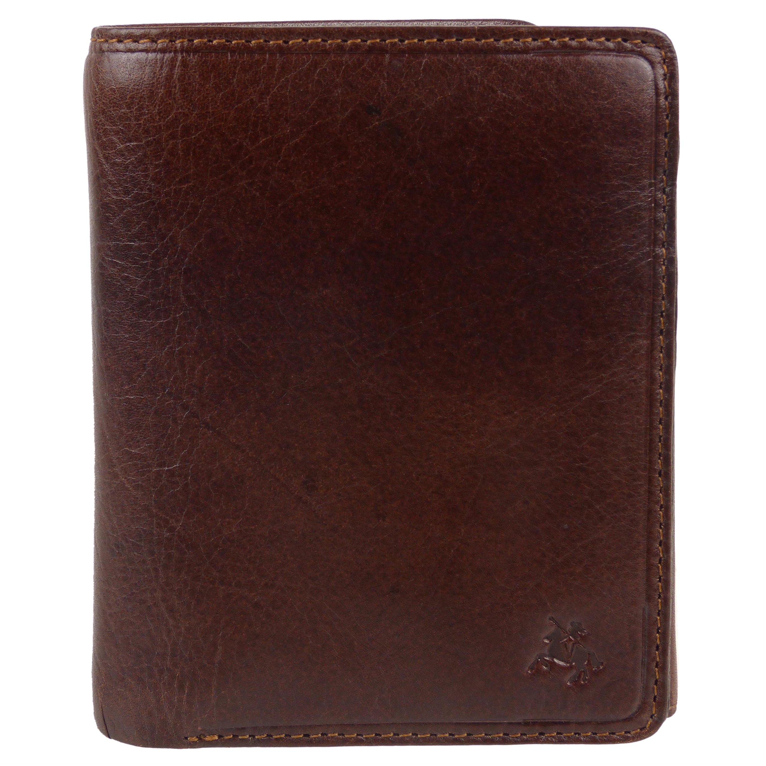 Visconti Mens Italian Leather Stylish RFID Protected Tri-Fold Wallet Gift Box