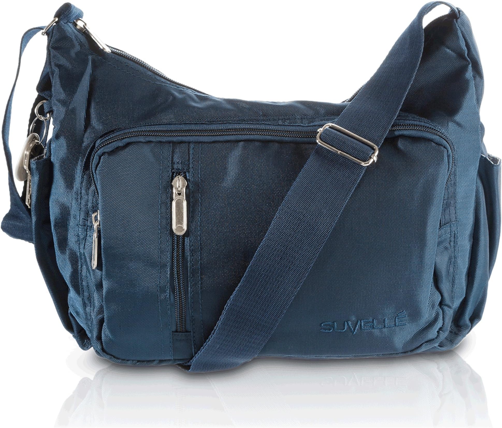 Crossbody Bags for Women Slouch Nylon Lightweight Messenger Bag Travel Purse Multi Pocket Shoulder Bag Handbags