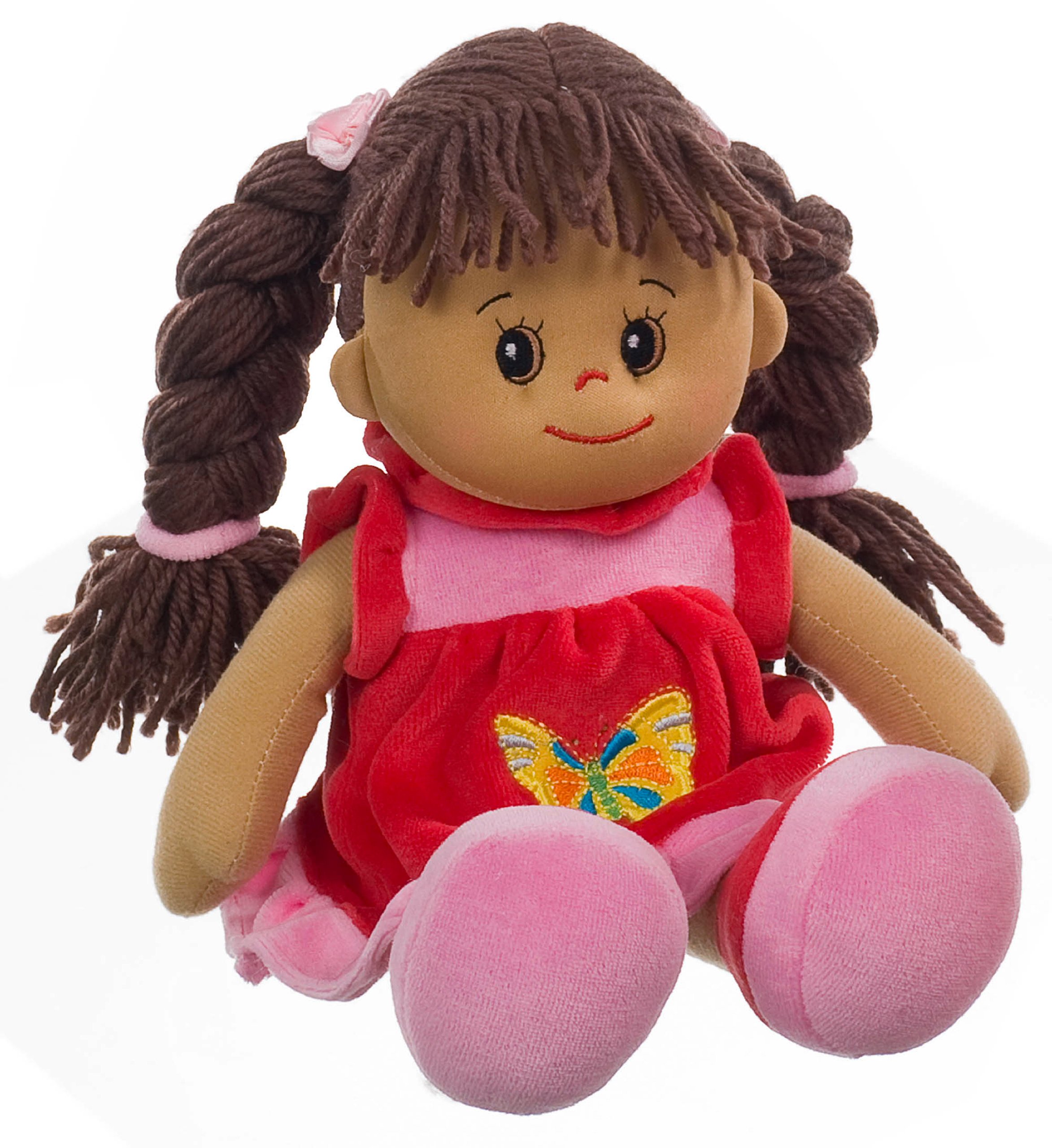 Heunec 470576 Poupetta Lucy Doll with brown hair, XL