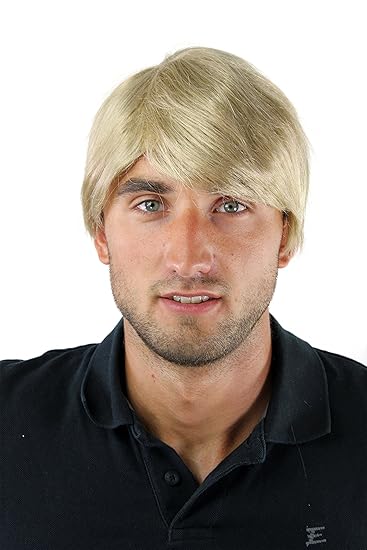 Blonde perucke mann Clearance