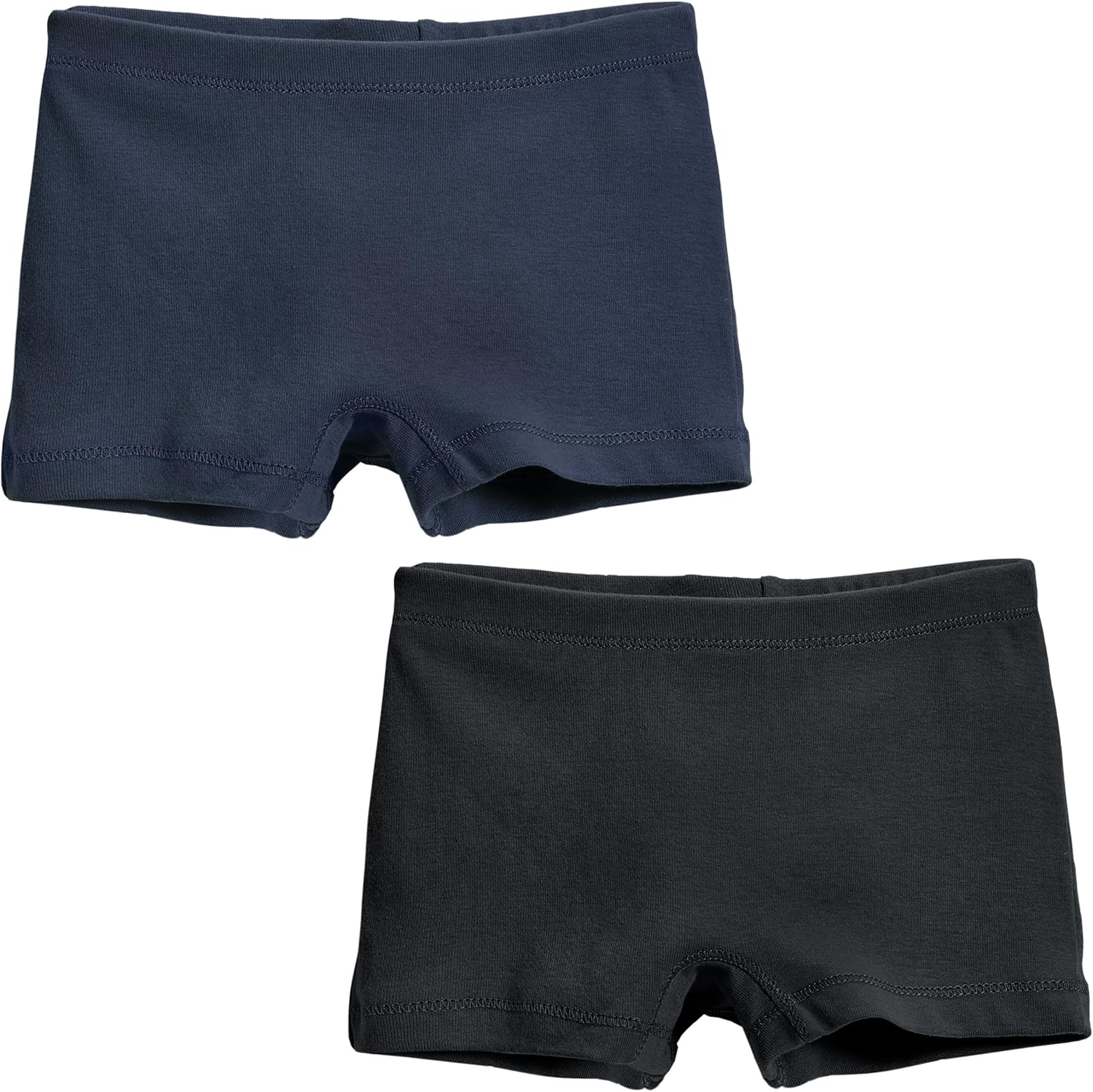 City Threads Girls' 2-Pack Boyshorts Underwear Bloomers for Play and Under Dresses Made in USA: Clothing