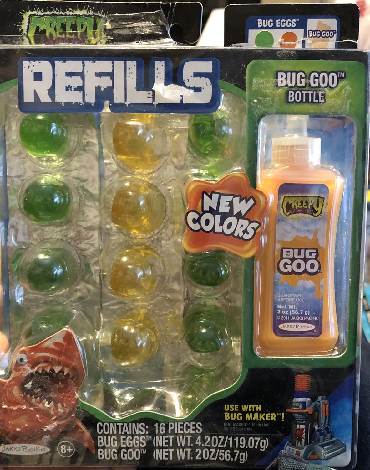 Creepy Crawlers Bug Refills Assortment 5 - Orange