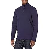 Amazon Essentials Men's Quarter-Zip French Rib Sweater, Casual Wear