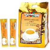 Vinacafe Vietnamese Instant Coffee 100 Sticks 3 in 1 Milk Coffee Blend, Smooth Medium Roast Instant Mix for Fast Brewing at Office or Travel