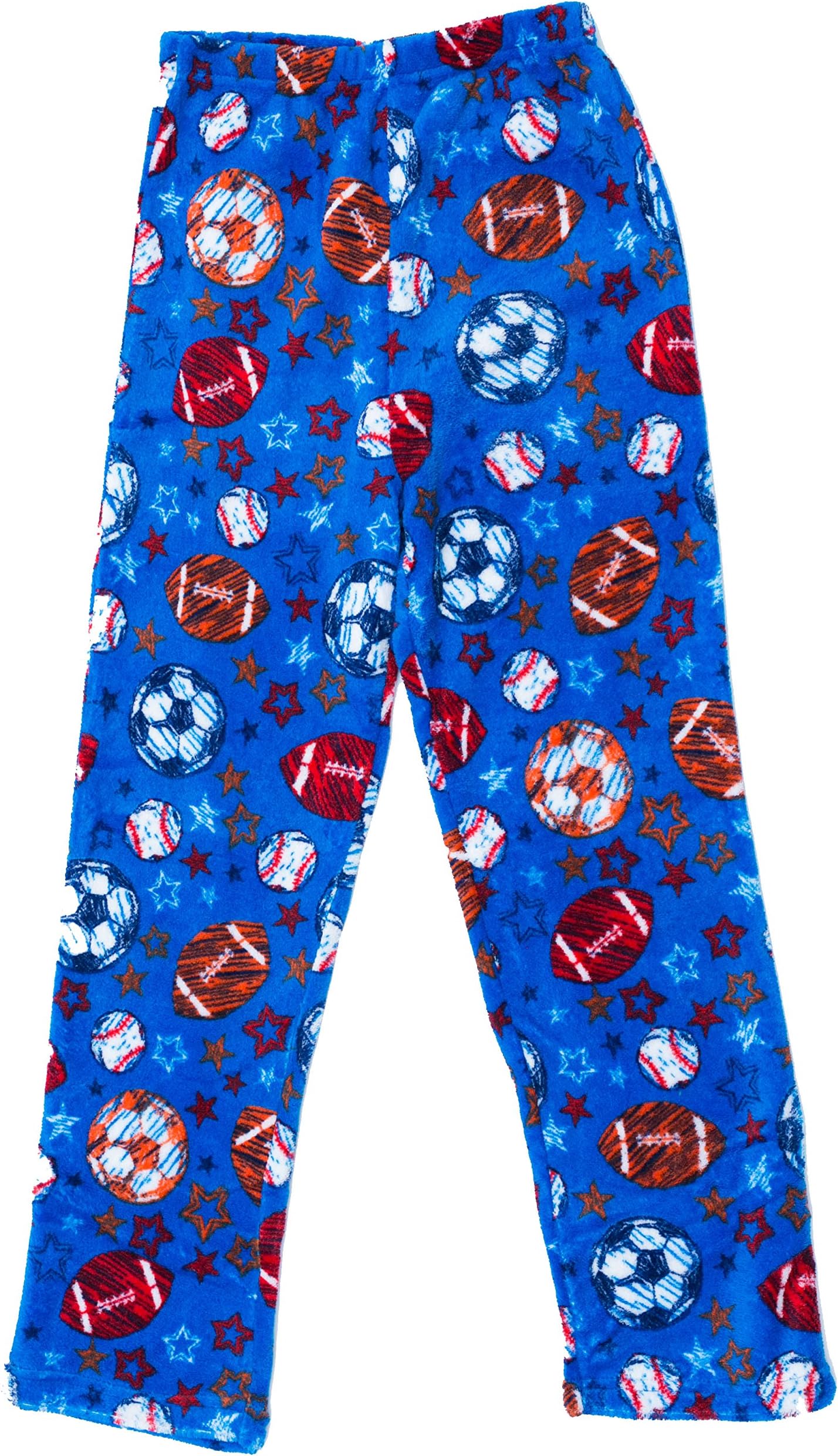 Prince of Sleep Plush Buffalo Plaid Pajama Pants for Boys