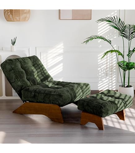 Amazon.com: ZX Design Oversized Chaise Lounge Chair with Ottoman