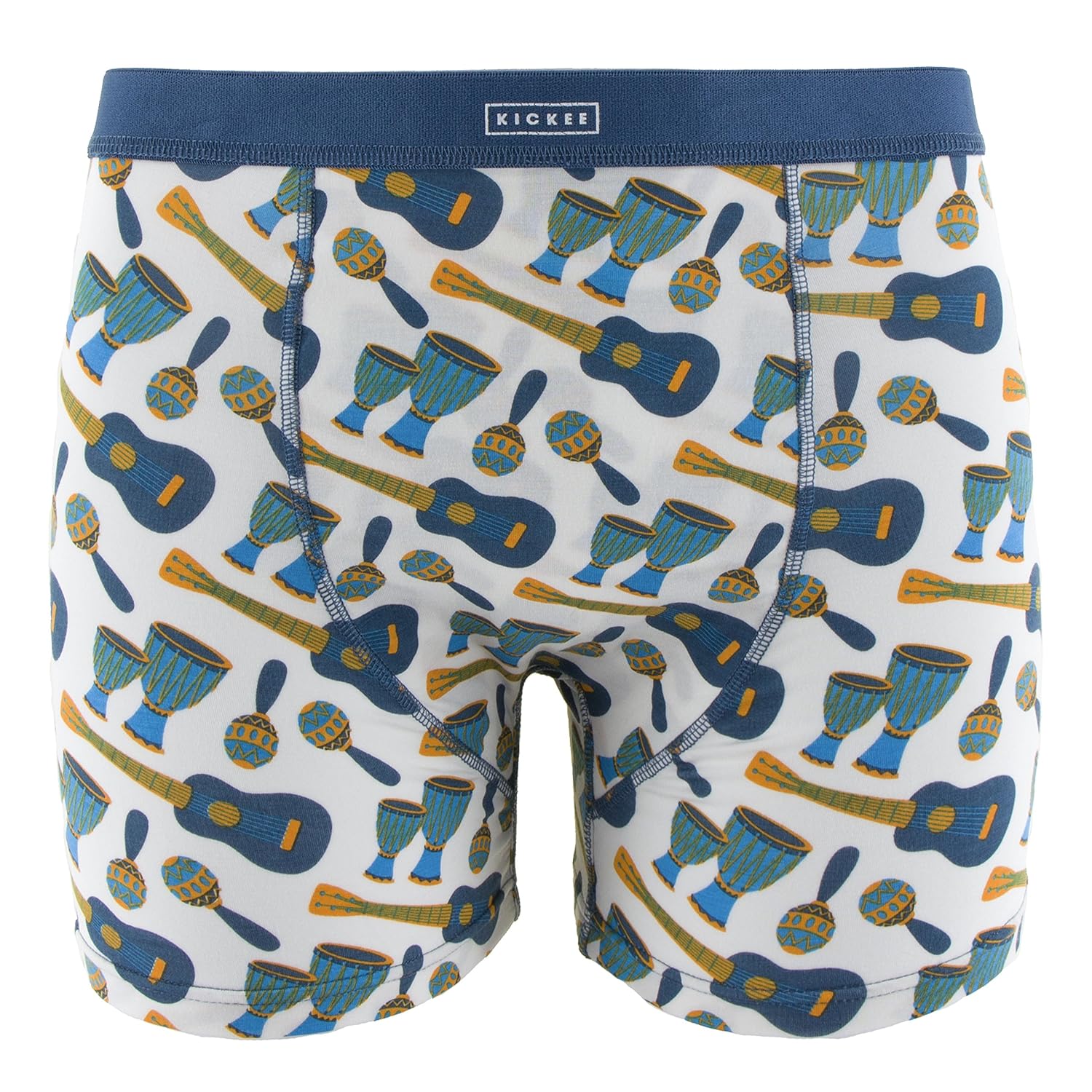 Kickee Pants Print Men's Boxer Brief, Samba, 2XL Amazon.in Clothing