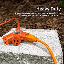 Philips EZGrip Outdoor Extension Cord with Multiple