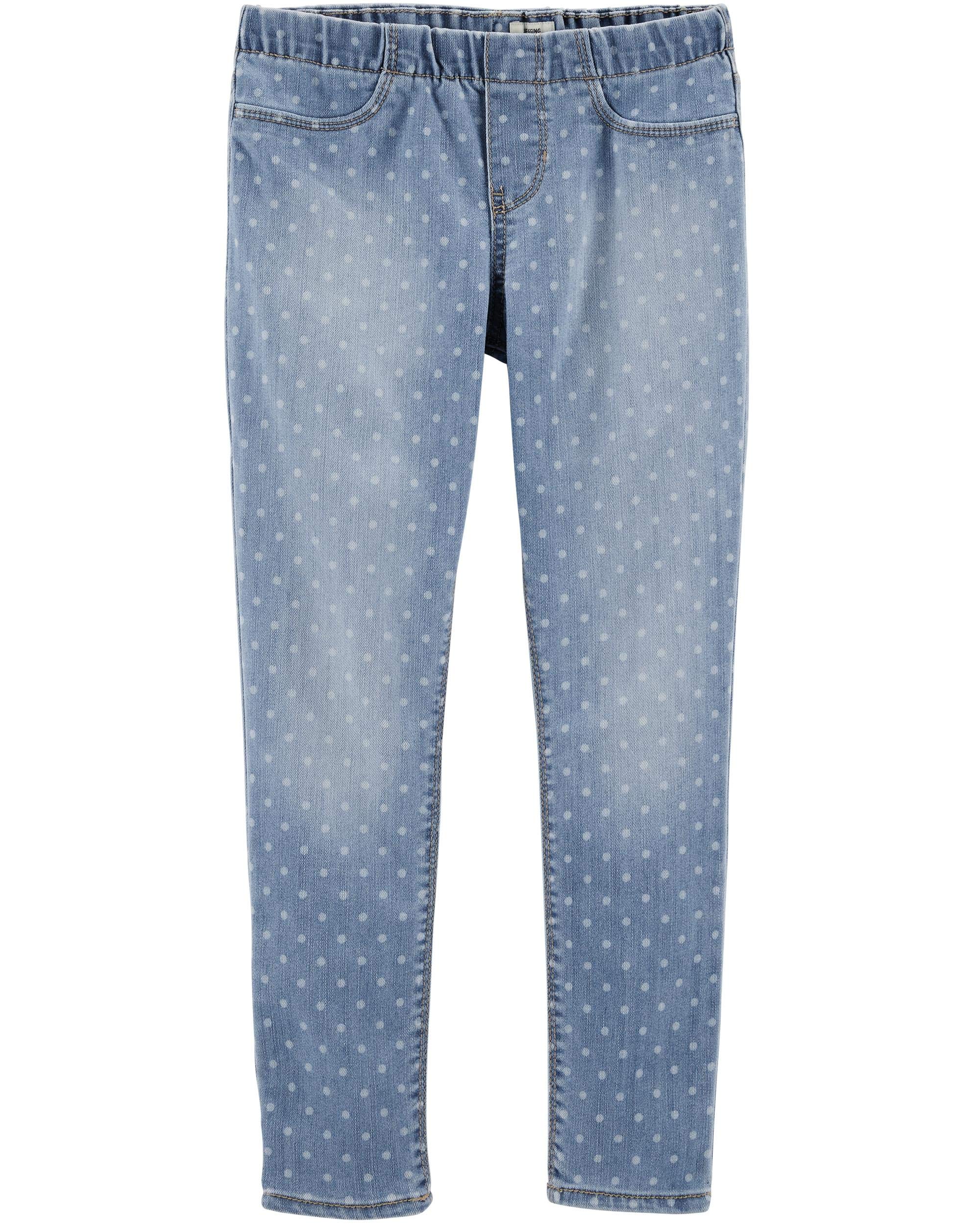 Girls' Denim Jegging Denim Fit