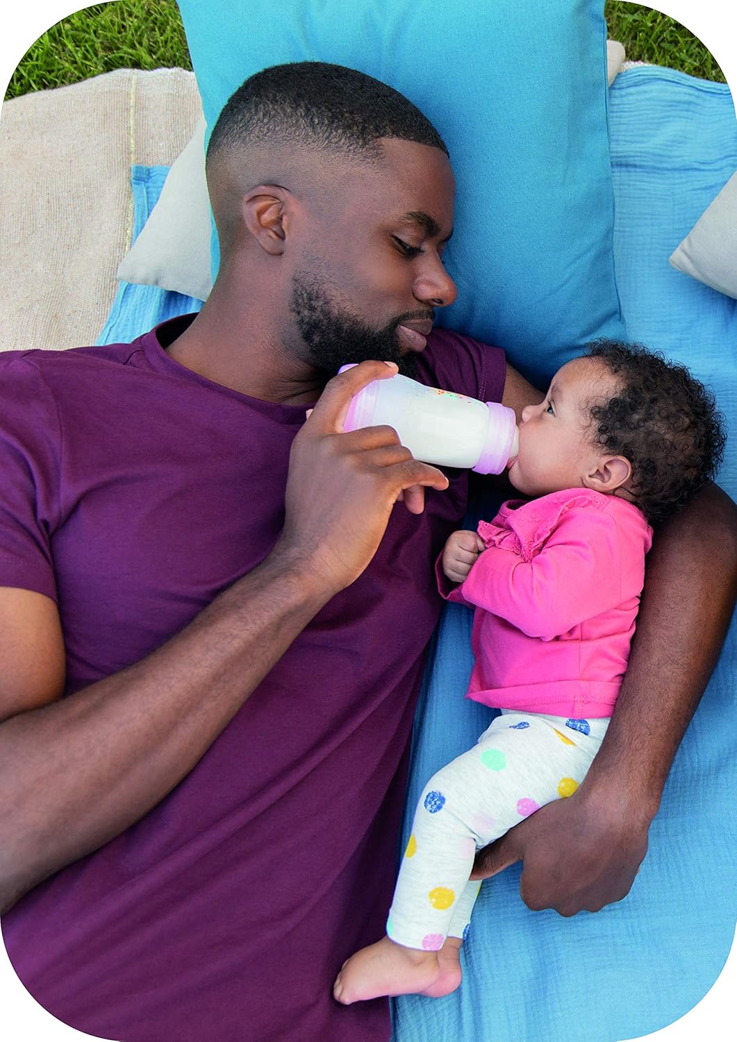 mam welcome to the world set pink