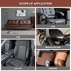 Leather Repair Patch Tape Kit, Self Adhesive