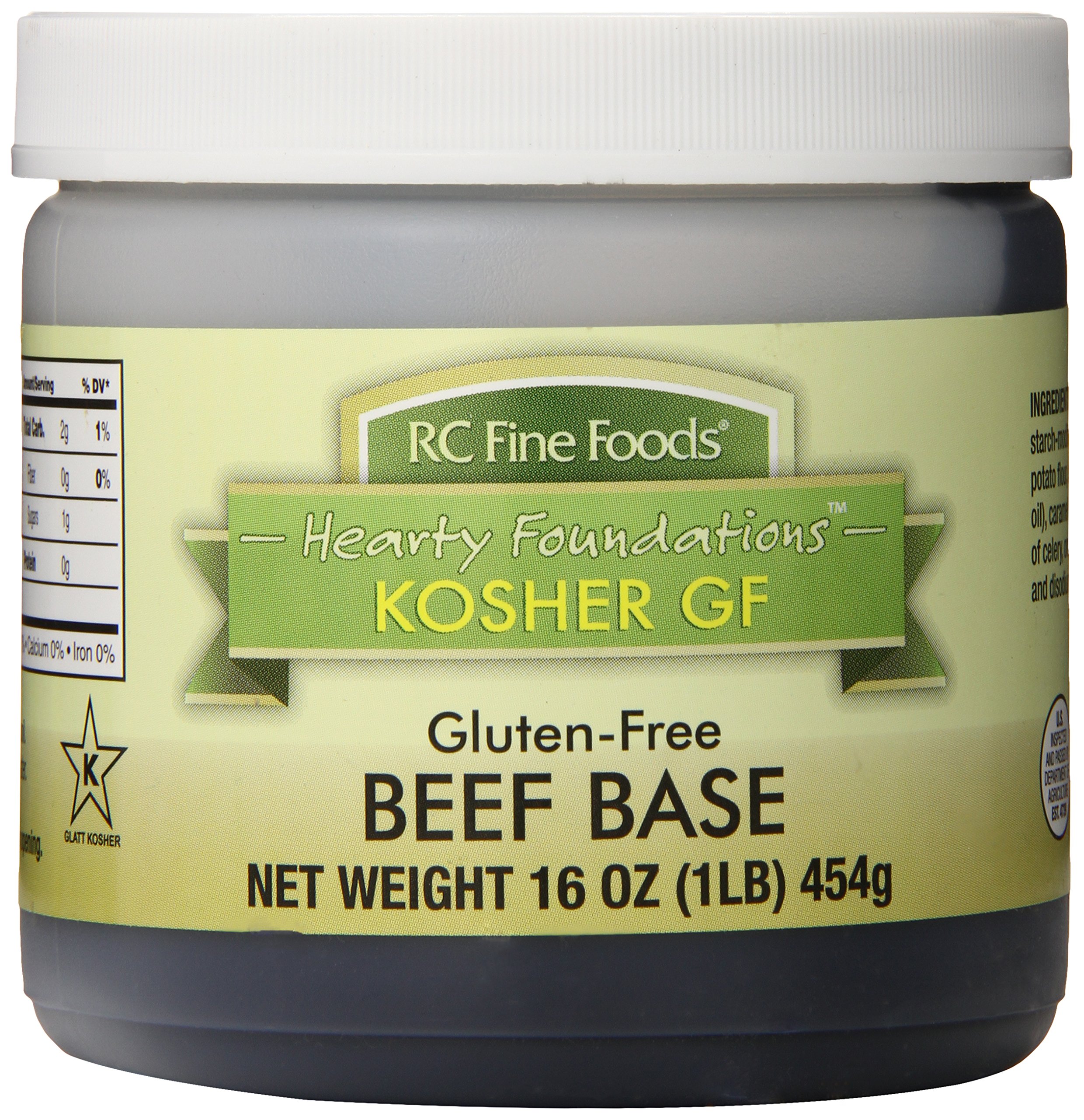 RC Fine Foods Hearty Foundations Kosher GlutenFree Chicken Base, 1 Pound Soups