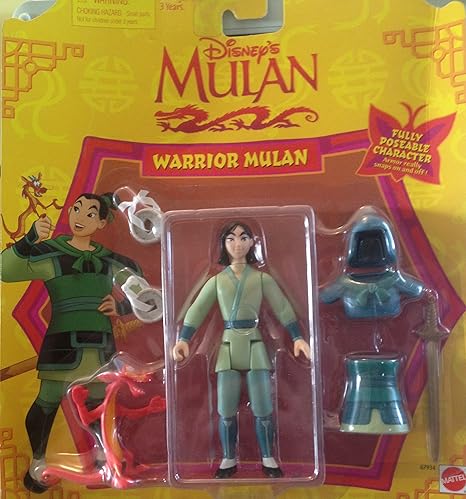 mulan warrior doll