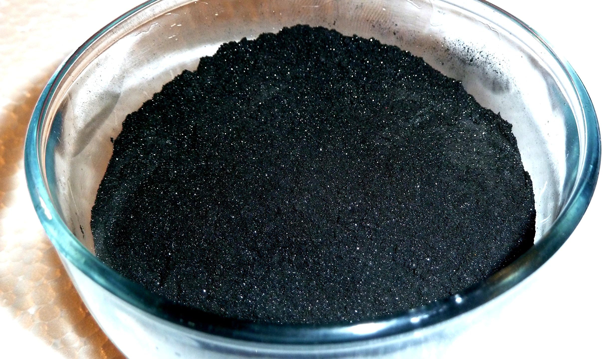 Boviswert top product. Elegant Schungit powder, finely ground, 10 g. With original certificate of the refill. !