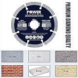 Power Xtreme 115mm Diamond Cutting Discs Pack of 3 for Angle Grinder view 4