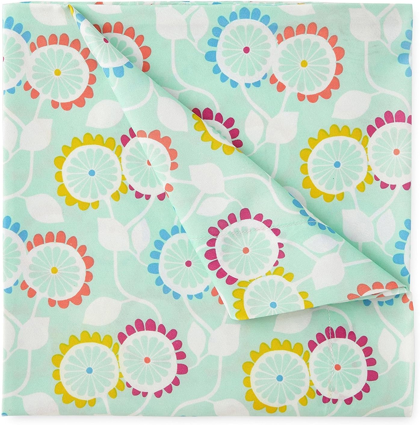 Kute Kids Super Soft Sheet Set - Aubrianna Mint Floral - Brushed Microfiber for extra comfort