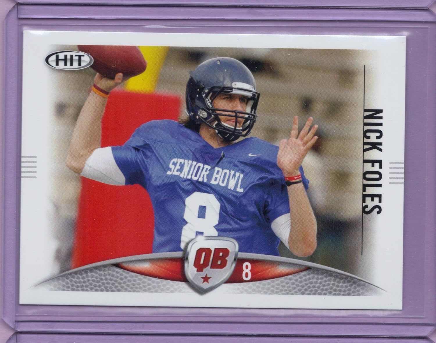 2012 SAGE HIT 8 Nick Foles Rookie Year