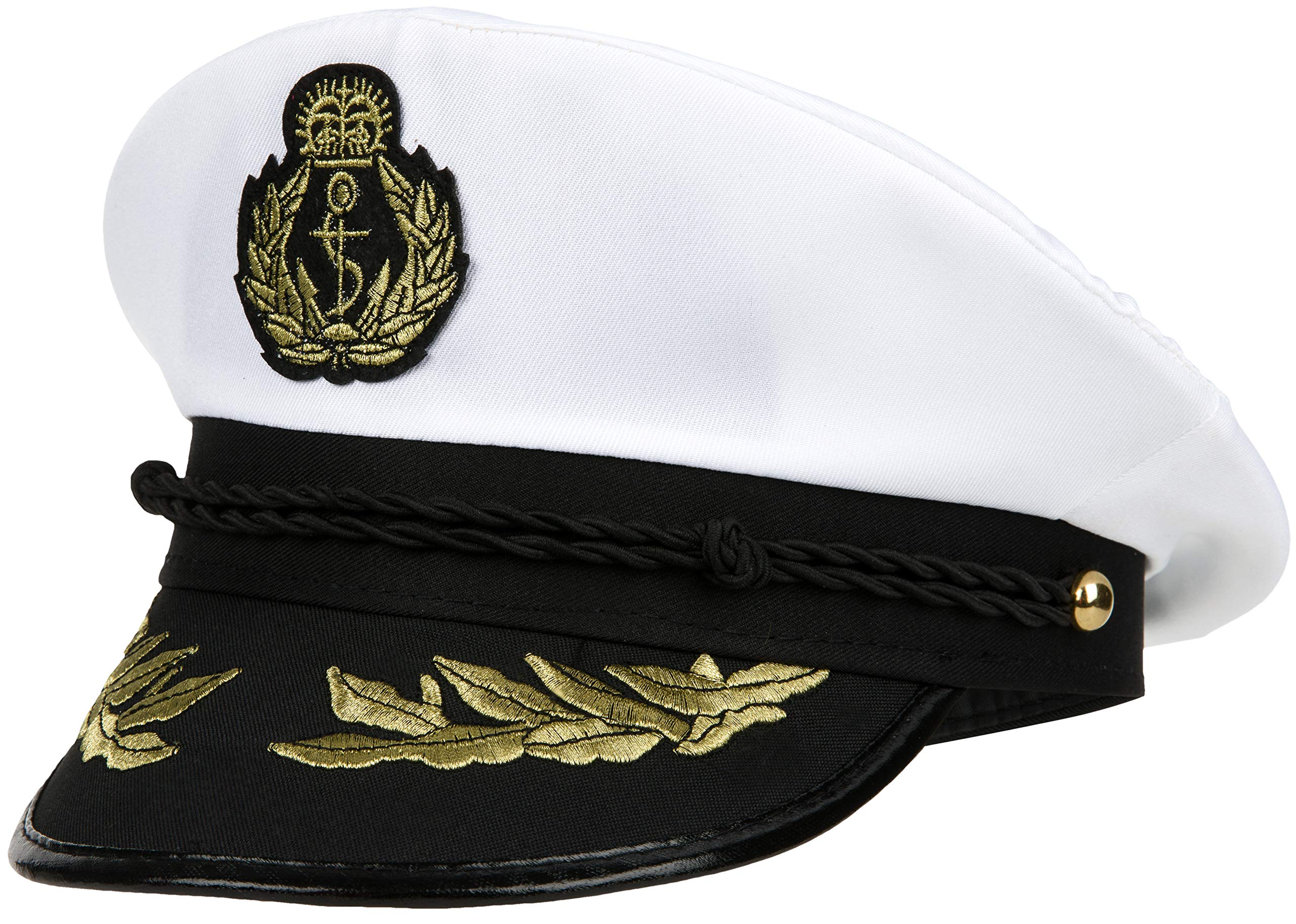 Balinco Captain's hat for men & women - costume for adults & children - perfect for fancy dress & carnival - one size fits all