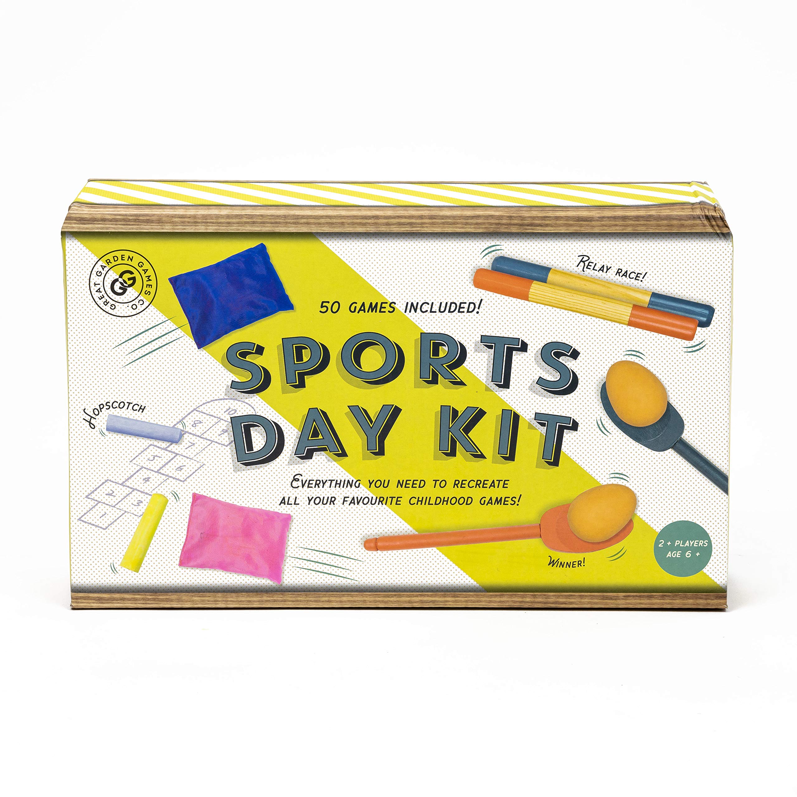 Professor Puzzle | Sports Day Kit | Outdoor Games | Ages 6+ | 2+ Players