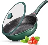 INTIGNIS Deep Non-Stick Frying Pan with Lid 3-in-1 GREBLON Green 28 cm