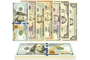 Powza Prop Money Play Money Game 140 Pcs