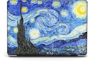 Berkin Arts Compatible with MacBook Air 13 inch Cover, 2022-2018 Release A2179/A2337 M1 with Touch ID with Keyboard Cover & S