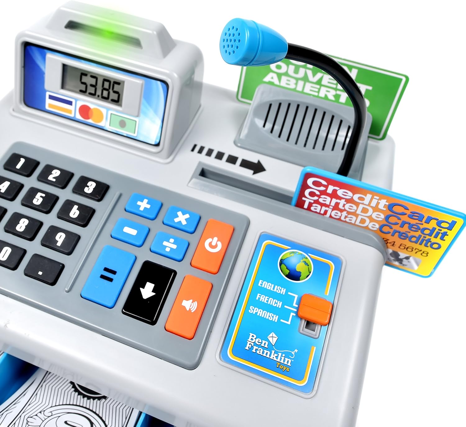 ben franklin toys talking cash register