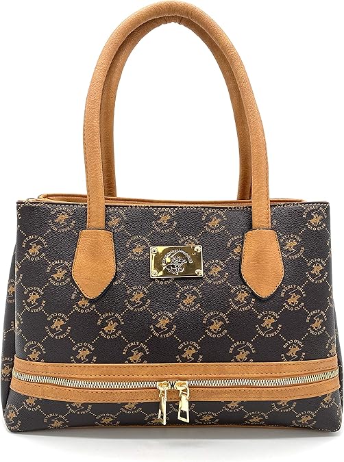 Beverly Hills Polo Club Small Satchel Crossbody Bag Purse