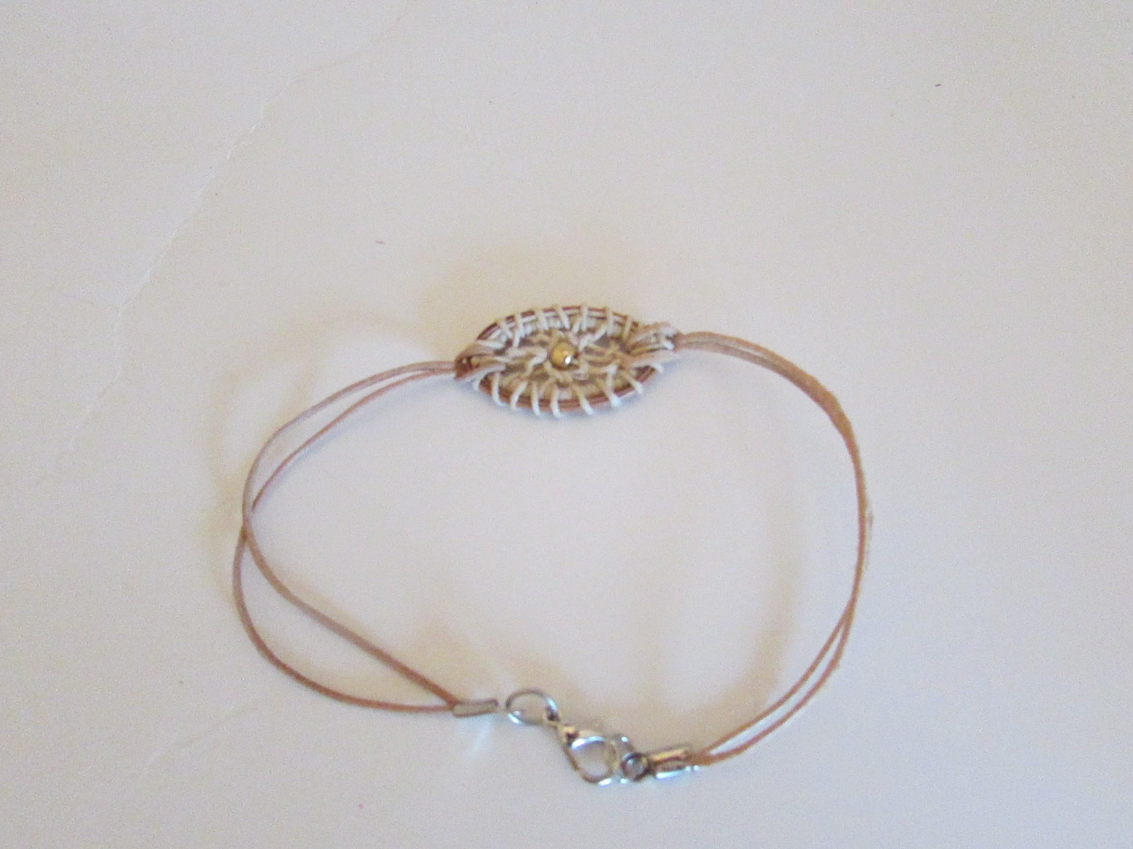 Dream Catcher Handmade Pine Needle Bracelet