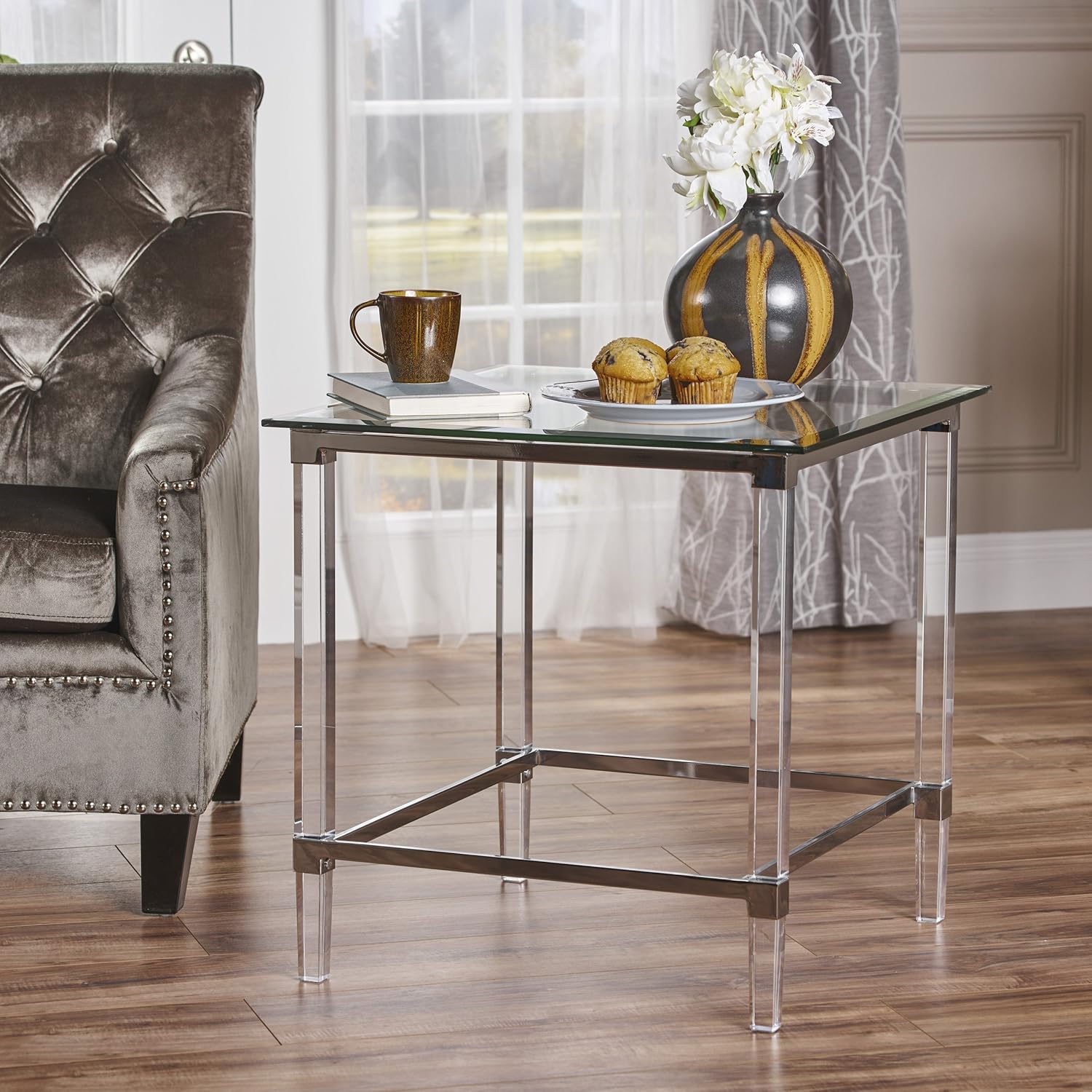 Best Clear Square End Table