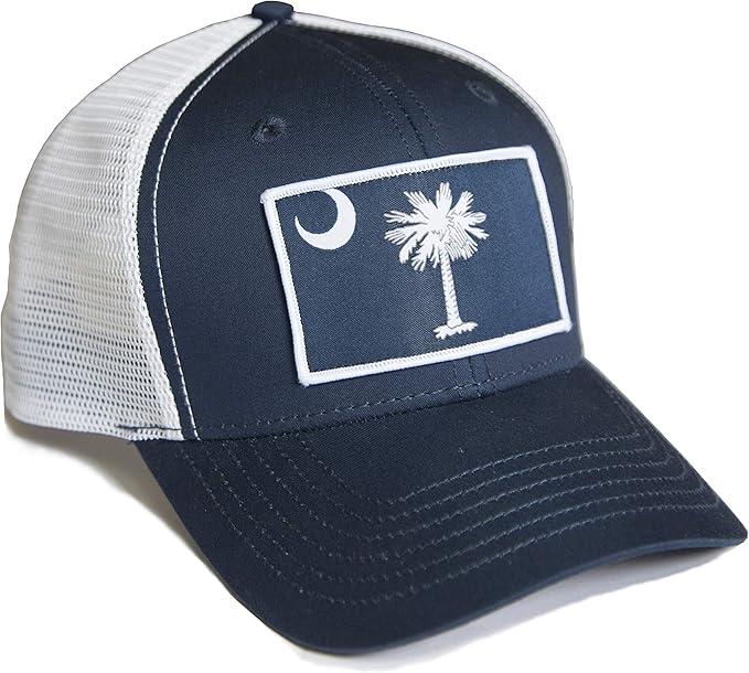 navy blue trucker hat