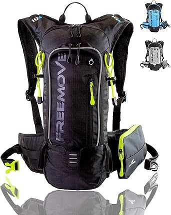 hiking backpack with detachable daypack