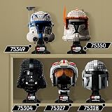 LEGO Star Wars Clone Commander Cody Helmet 75350 Collectible Display Model view 8