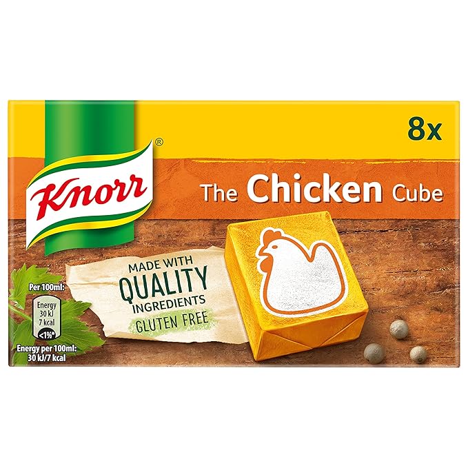 Knorr Chicken Stock cubes, 8 x 10 g Amazon.co.uk Prime Pantry