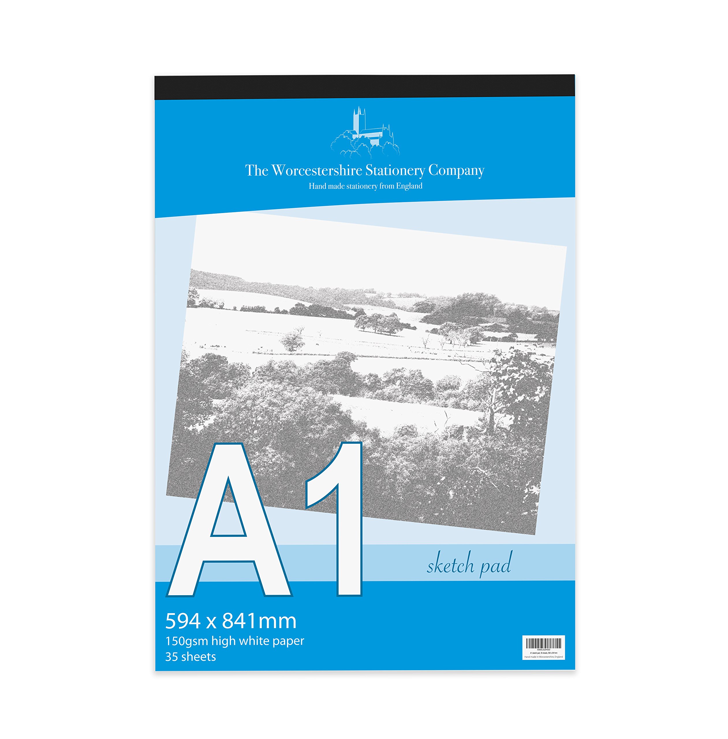 Worcestershire Stationery Company A1 Sketch Pad 150gsm 35 Sheets