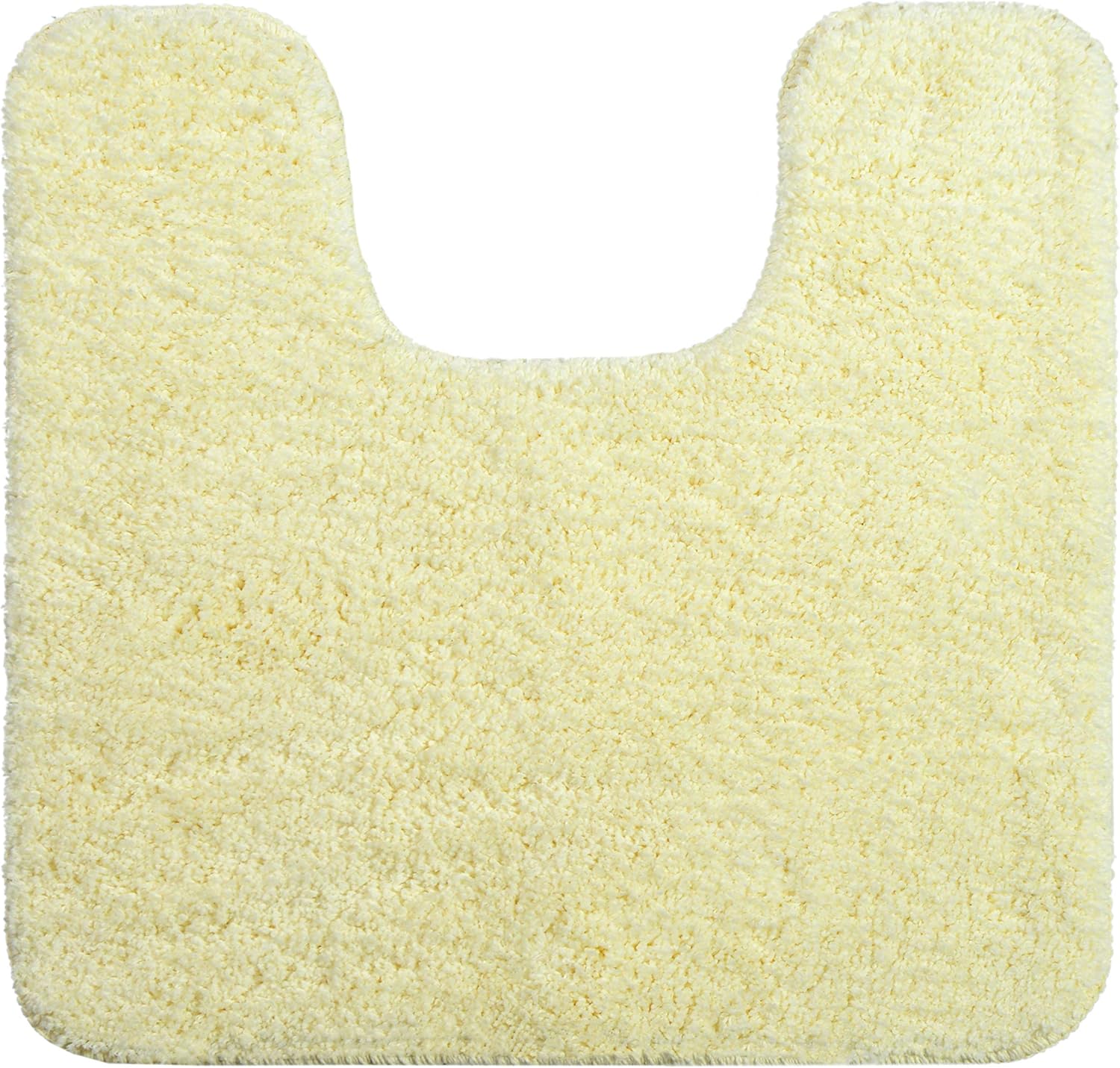 Allure Bath Fashions Easy Care Toilet Pedestal Mat Deep Luxurious