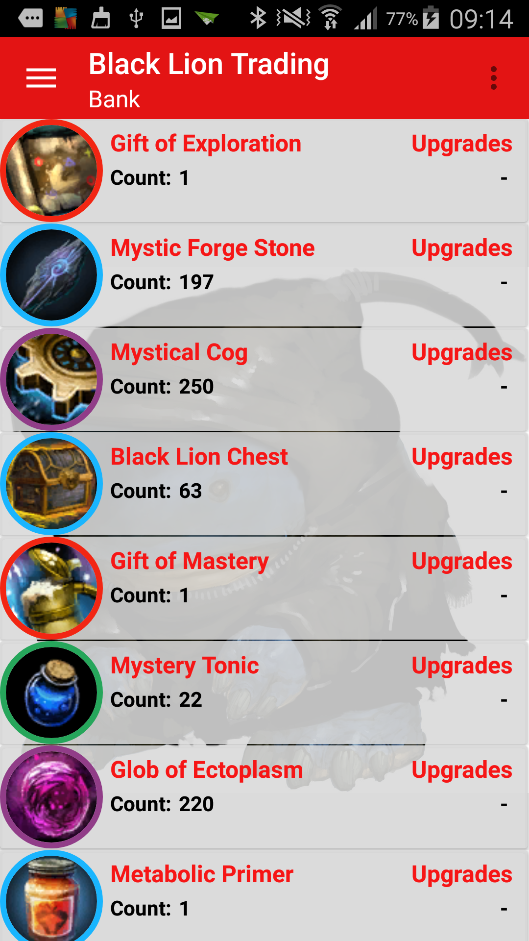 Black Lion Trading for GW2Amazon.deAppstore for Android